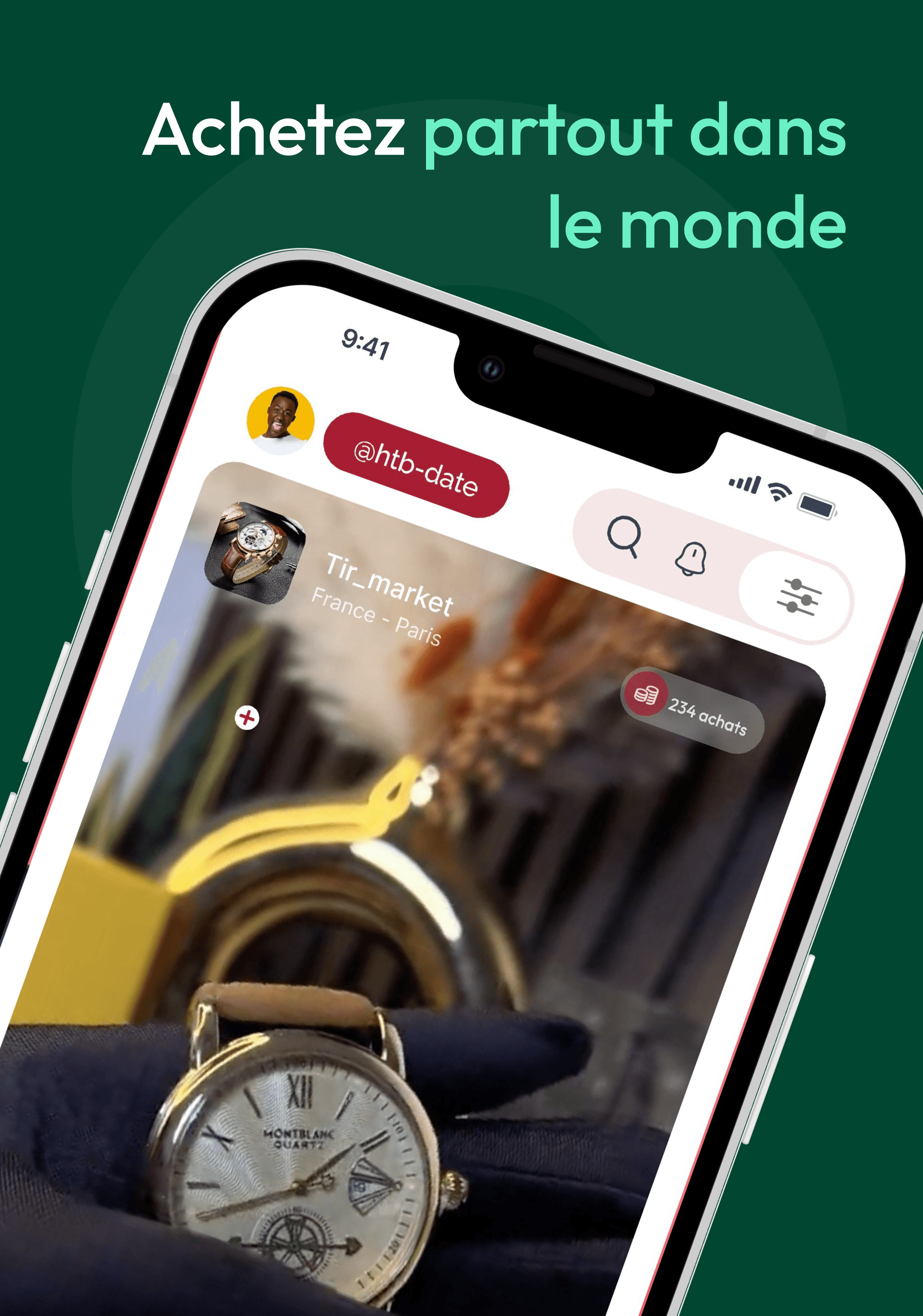 Achetez partout dans le monde